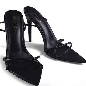 Strap Wraparound Heel Sandals